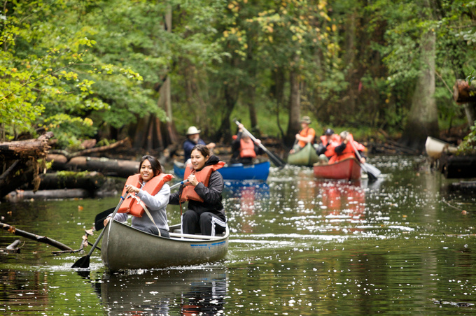 canoeing